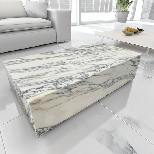 Arabescato Marble Coffee Table