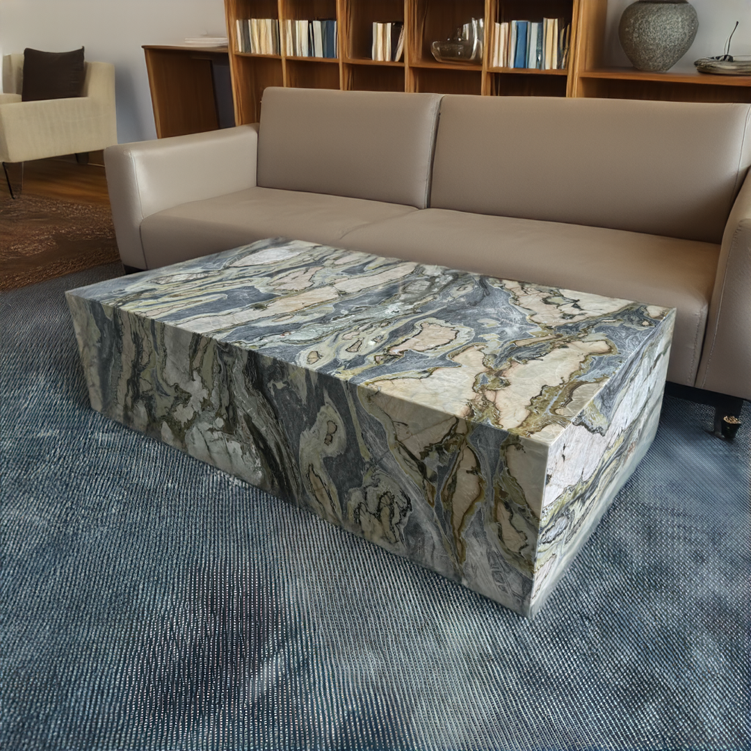 Verde Kameleo Marble Coffee Table