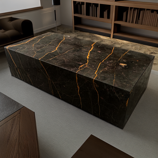 St. Laurent Marble Coffee Table