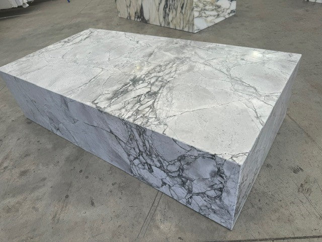 Super White Marble Coffee Table