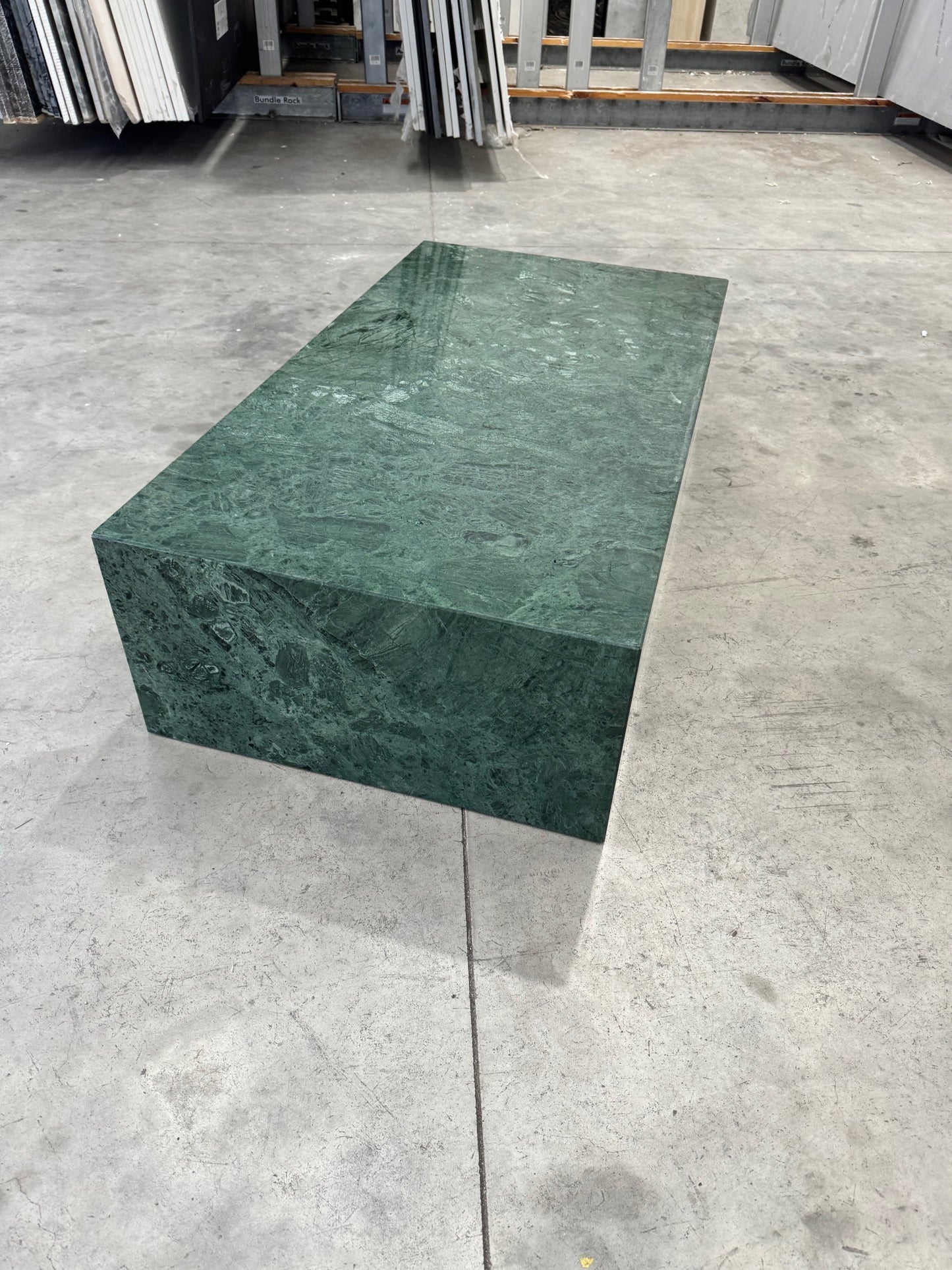 Verde Guatemala Marble Coffee Table