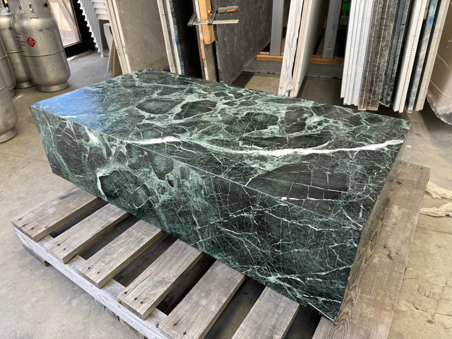 Verde St. Denis Marble Coffee Table