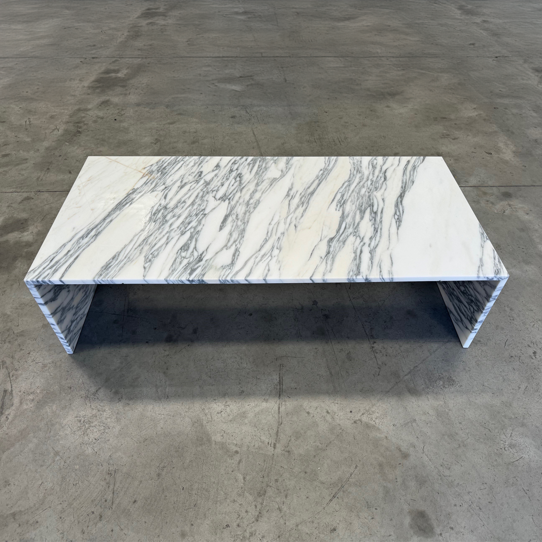 Arabescato Delicato Marble Coffee Table